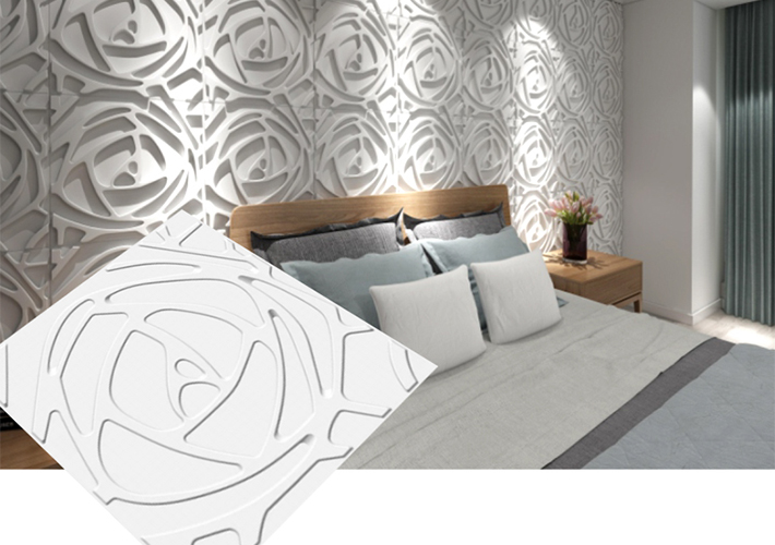 3D Panels Walls In Various Shapes