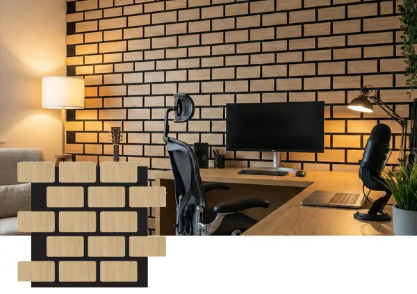 Wooden Acoustic Sound Dampening Panels