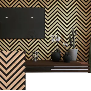 Wooden Sound Diffusing Panels Acoustic Panels
